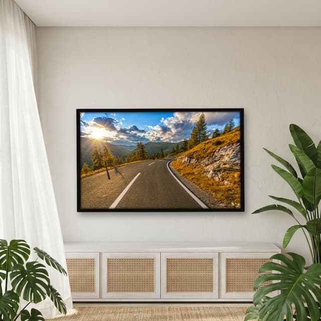 Quadro Decorativo Estrada Com Montanhas