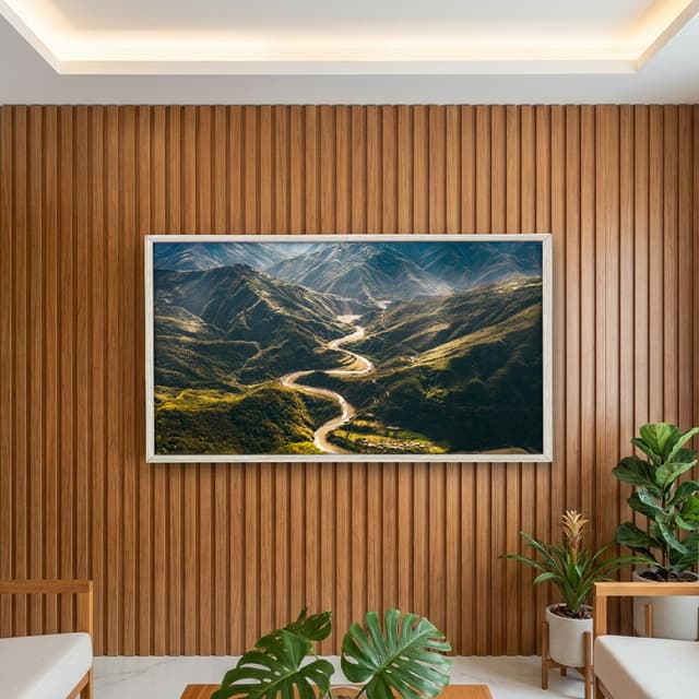 Quadro Decorativo Montanha Em Taiwan