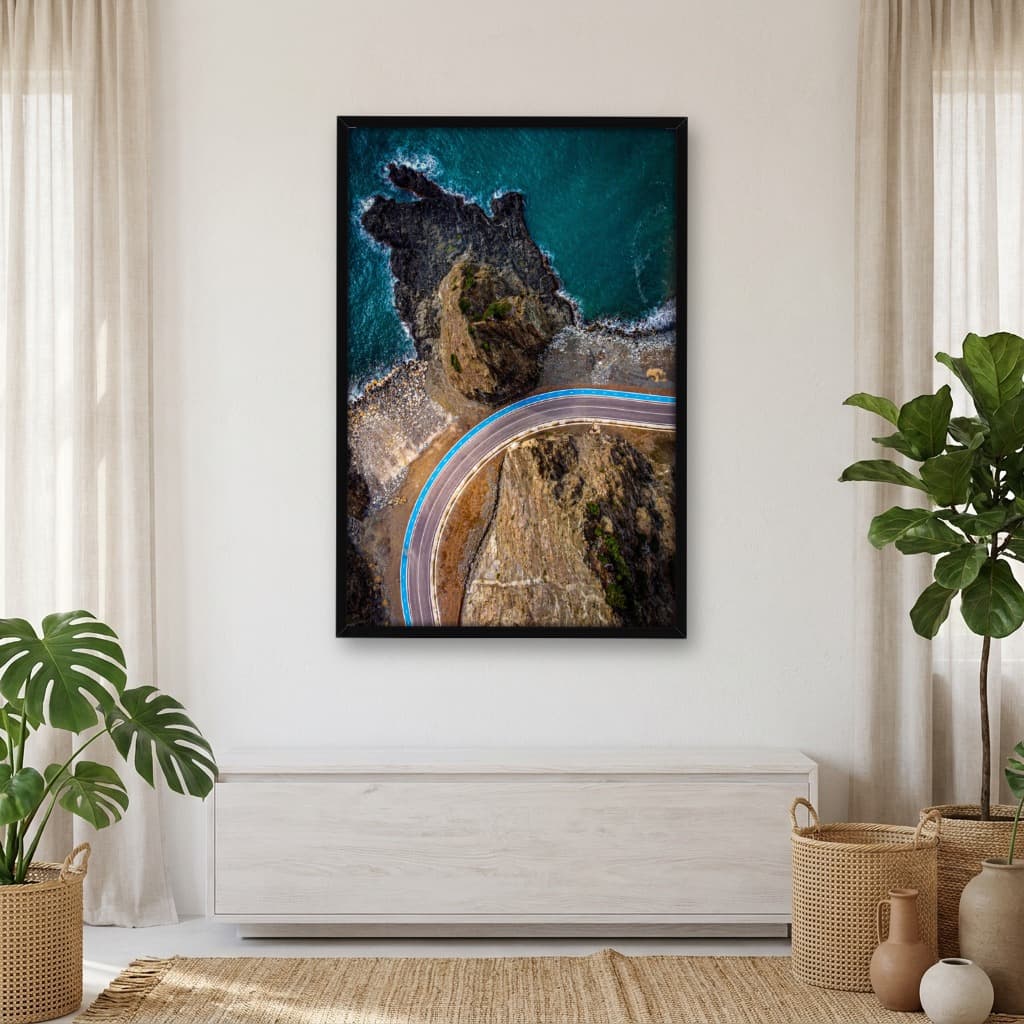 Quadro Decorativo Estrada No Mar