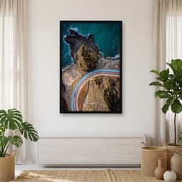 Quadro Decorativo Estrada No Mar