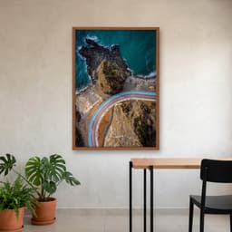 Quadro Decorativo Estrada No Mar