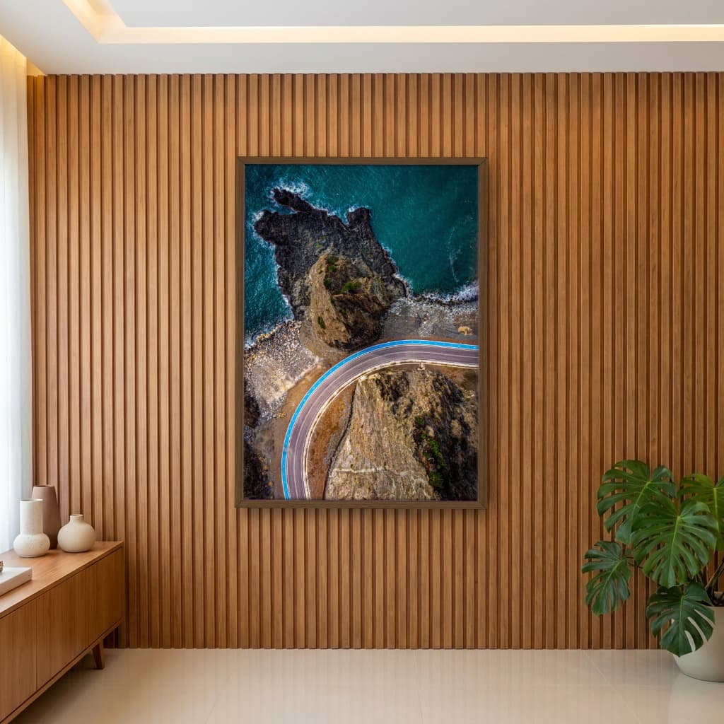 Quadro Decorativo Estrada No Mar
