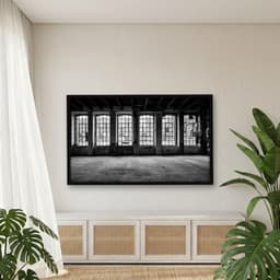 Quadro Decorativo Sala Com Janelas