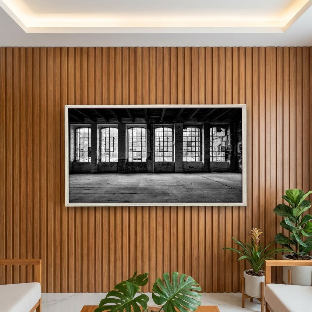 Quadro Decorativo Sala Com Janelas