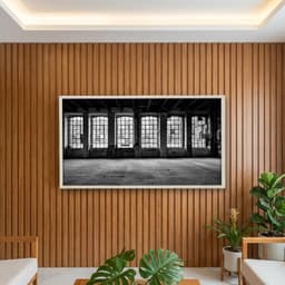 Quadro Decorativo Sala Com Janelas