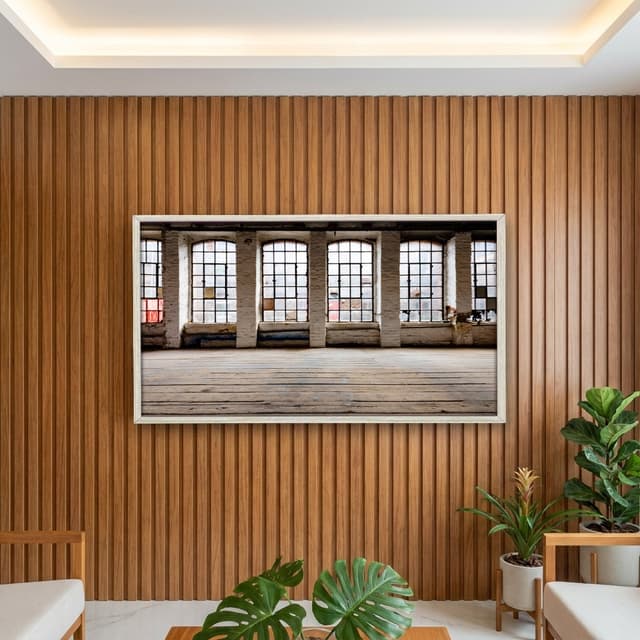 Quadro Decorativo Sala Com Janelas