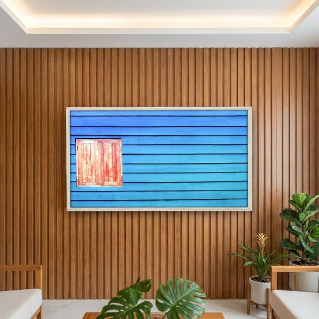 Quadro Decorativo Janela Antiga