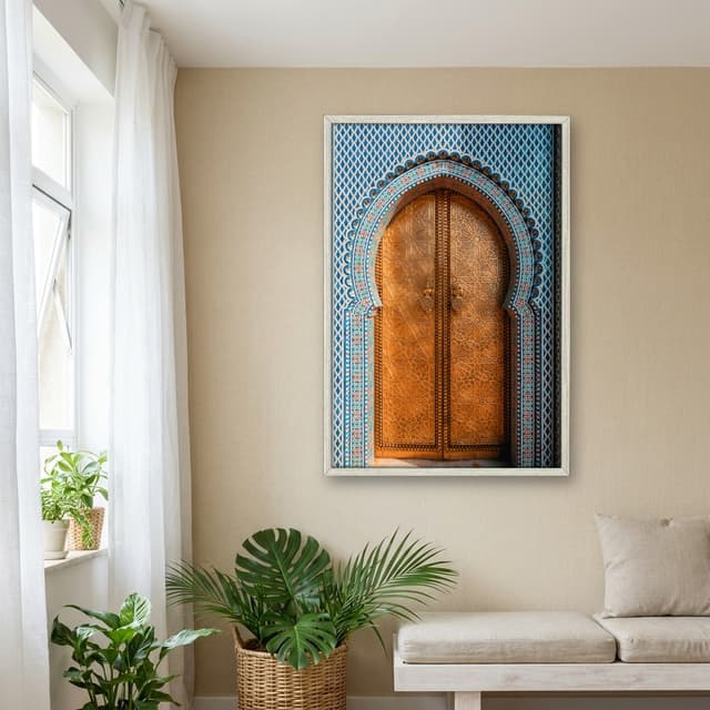 Quadro Decorativo Porta Antiga