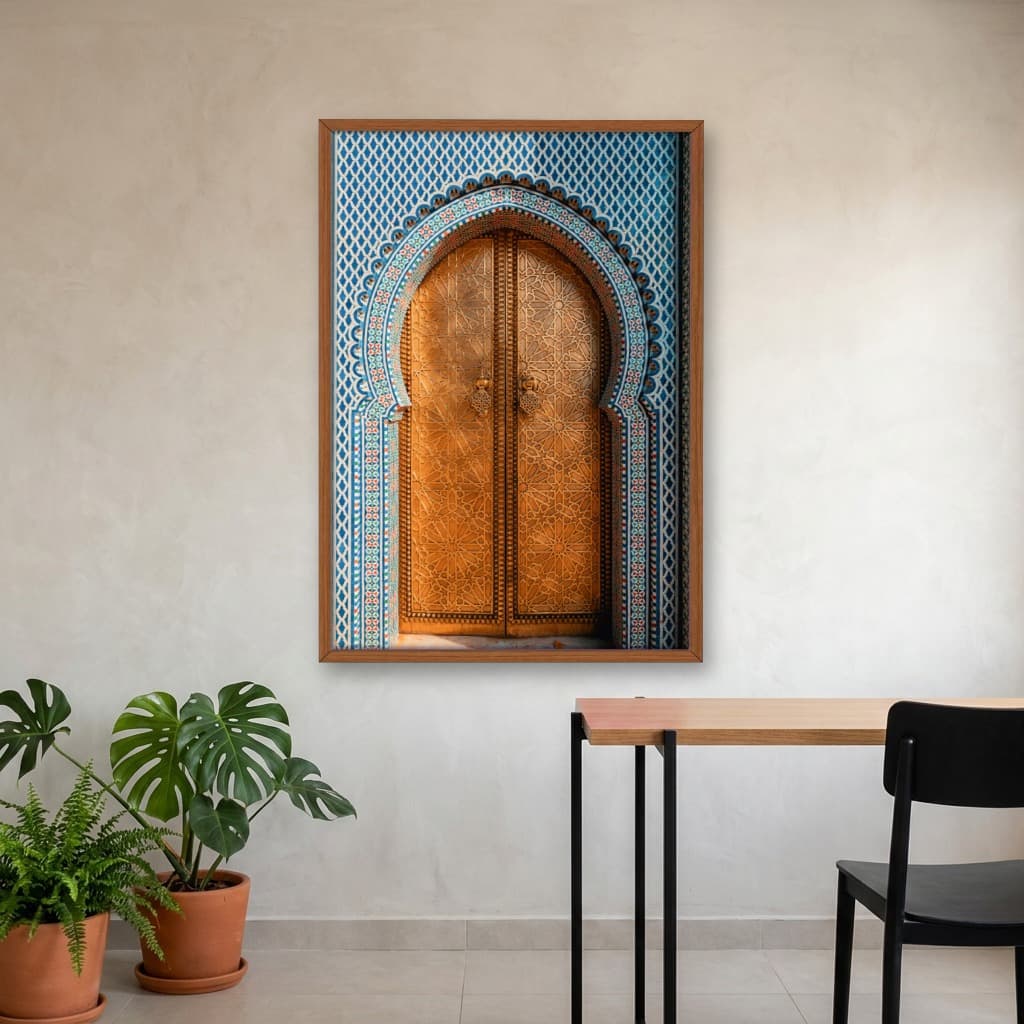 Quadro Decorativo Porta Antiga