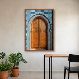 Quadro Decorativo Porta Antiga