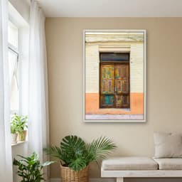 Quadro Decorativo Madeira Colorida