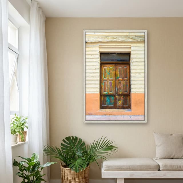 Quadro Decorativo Madeira Colorida