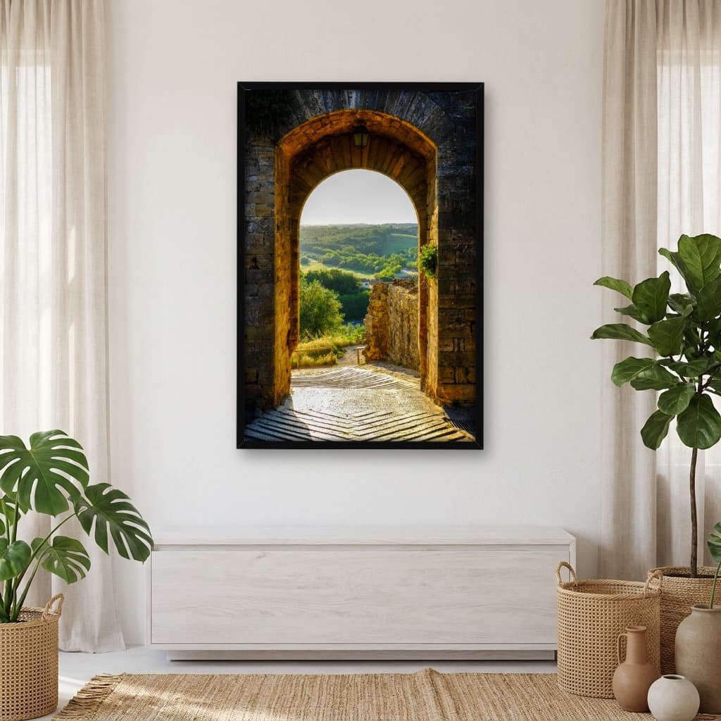 Quadro Decorativo Porta Itália