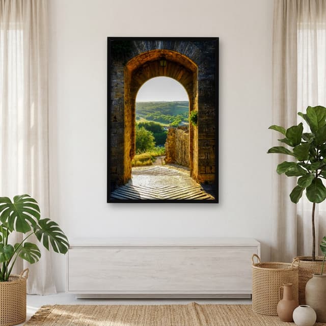 Quadro Decorativo Porta Itália
