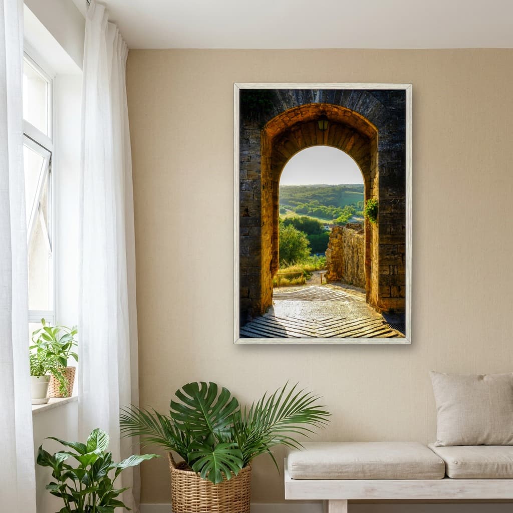 Quadro Decorativo Porta Itália