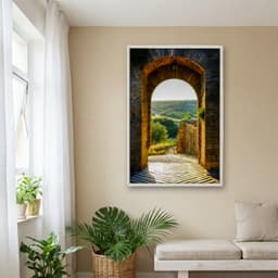 Quadro Decorativo Porta Itália