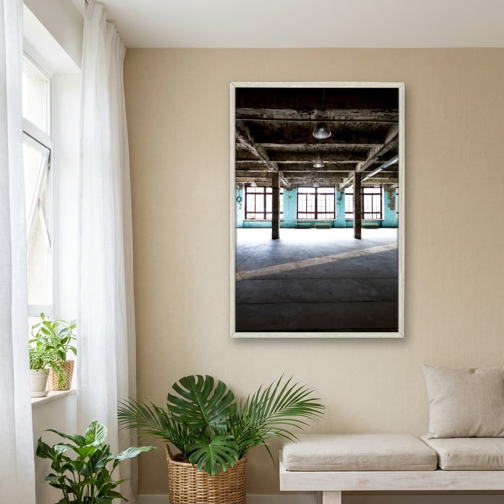 Quadro Decorativo Sala Com Janelas