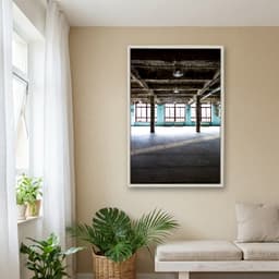 Quadro Decorativo Sala Com Janelas