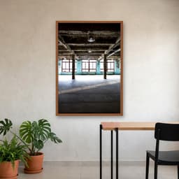 Quadro Decorativo Sala Com Janelas