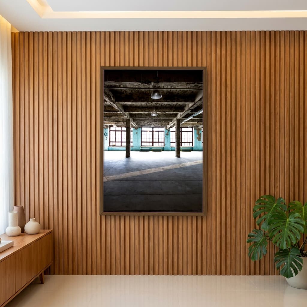 Quadro Decorativo Sala Com Janelas