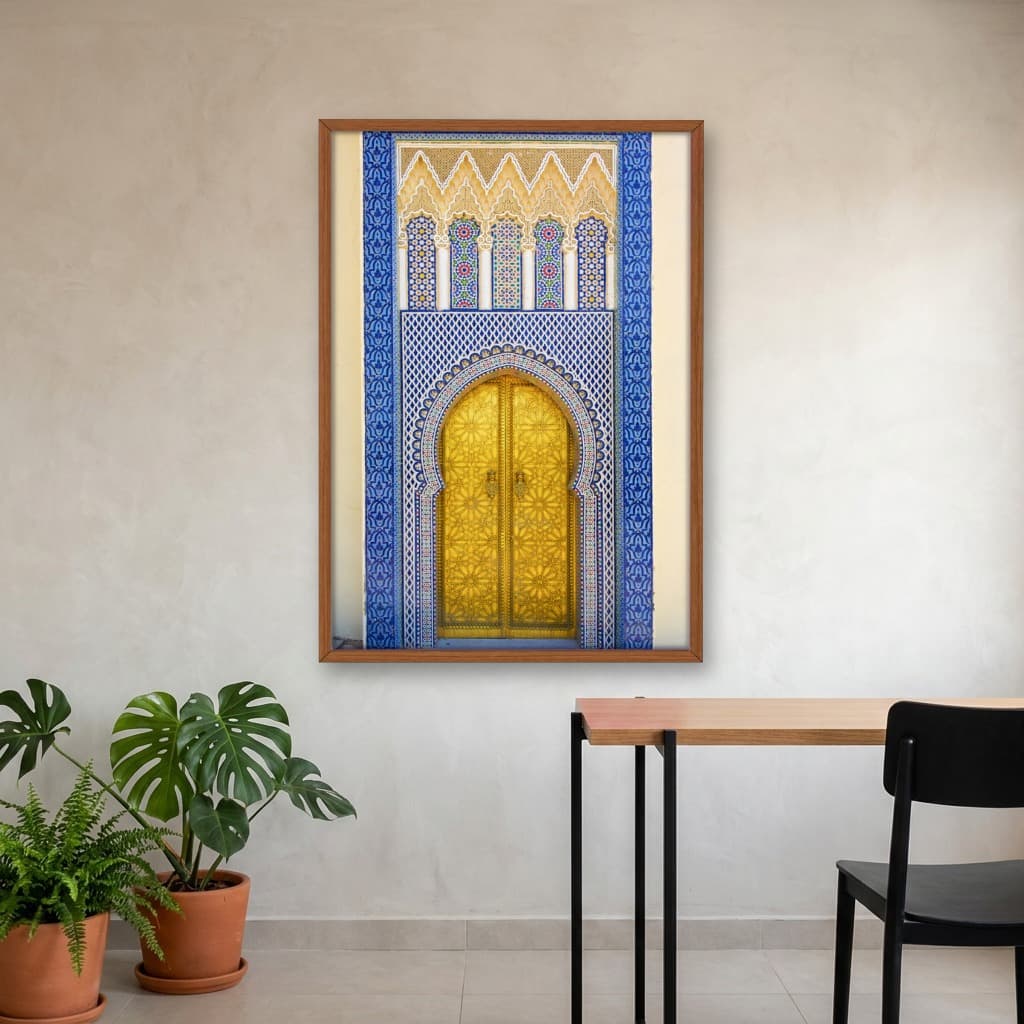 Quadro Decorativo Porta Palácio