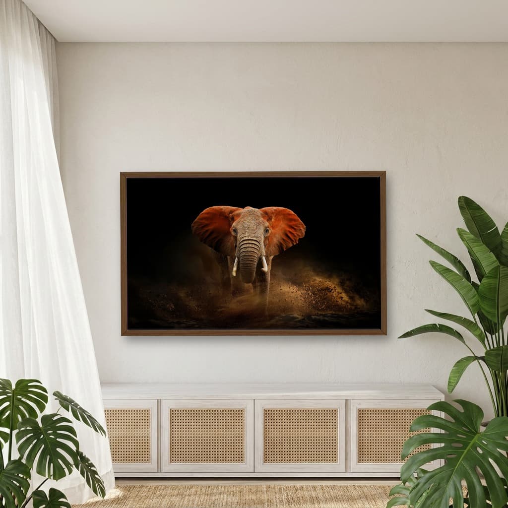Quadro Decorativo Elefante