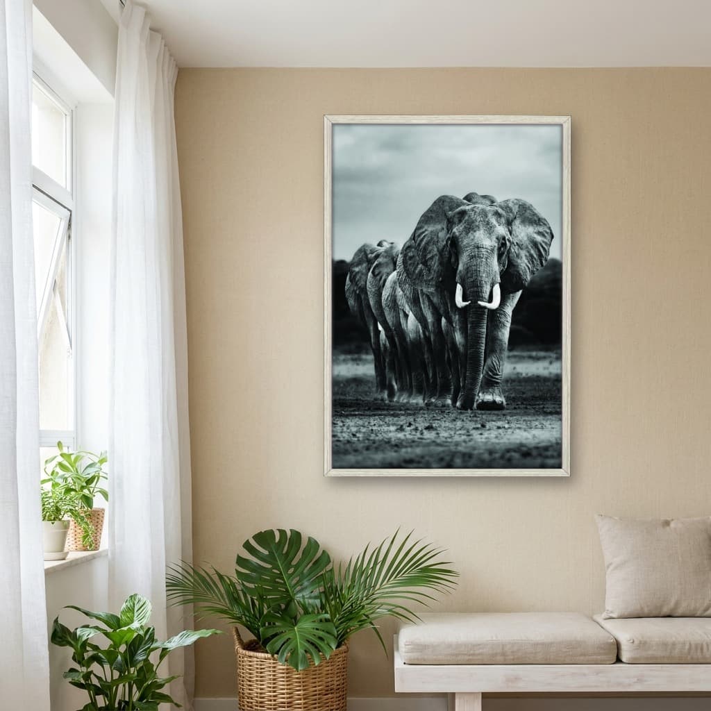 Quadro Decorativo Elefante