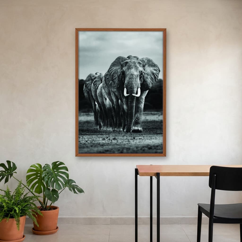 Quadro Decorativo Elefante