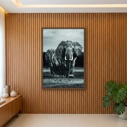 Quadro Decorativo Elefante
