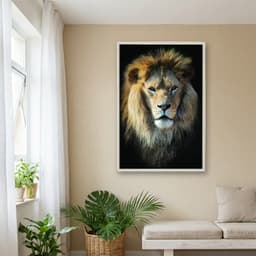 Quadro Decorativo Leão