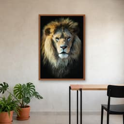 Quadro Decorativo Leão