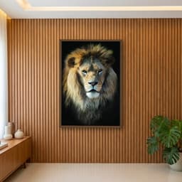 Quadro Decorativo Leão