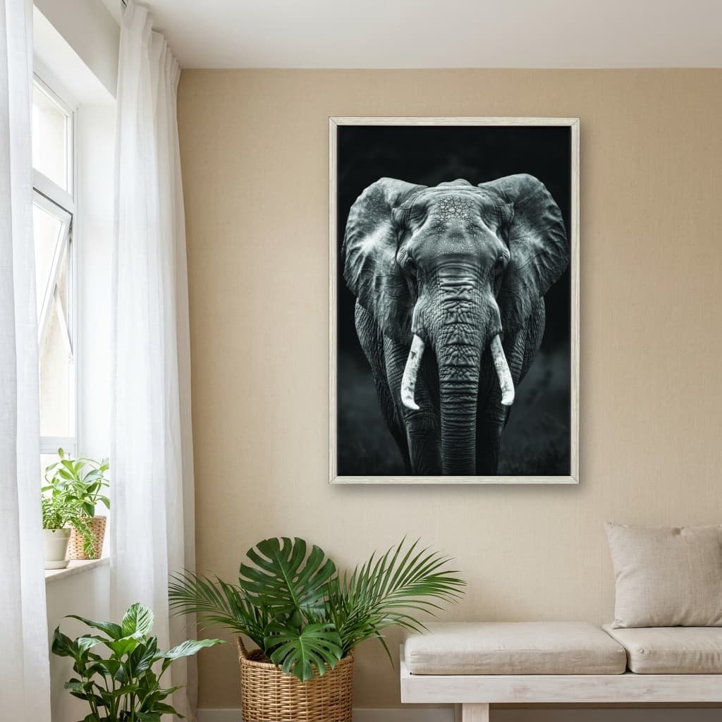 Quadro Decorativo Elefante