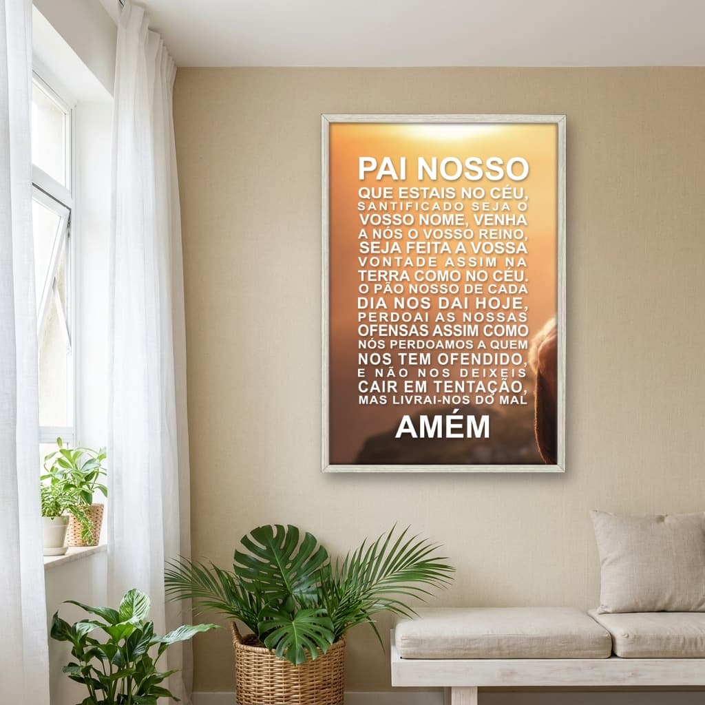 Quadro Decorativo Pai Nosso