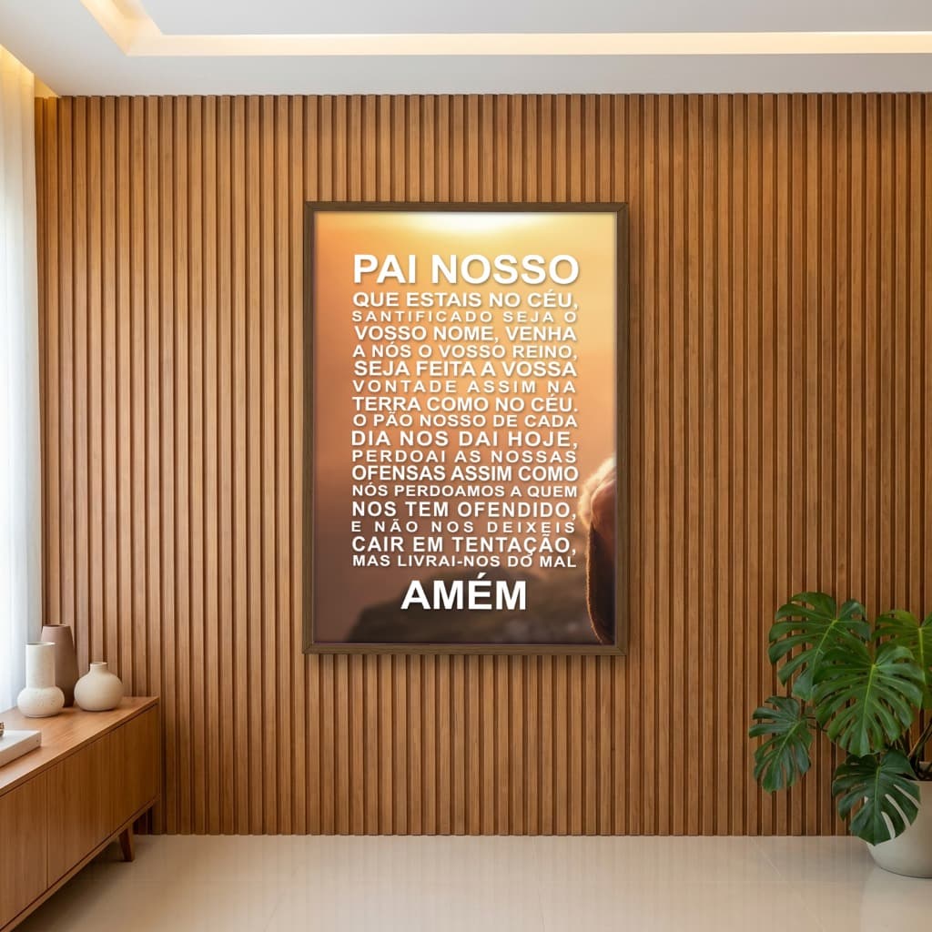 Quadro Decorativo Pai Nosso