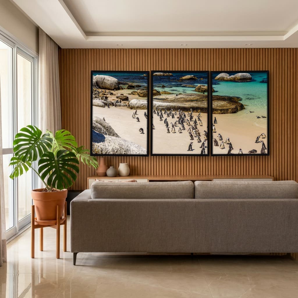 Kit Quadros Decorativos Praia