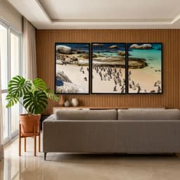 Kit Quadros Decorativos Praia