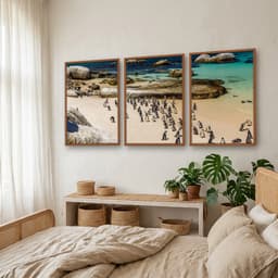 Kit Quadros Decorativos Praia