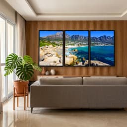 Kit Quadros Decorativos Praia