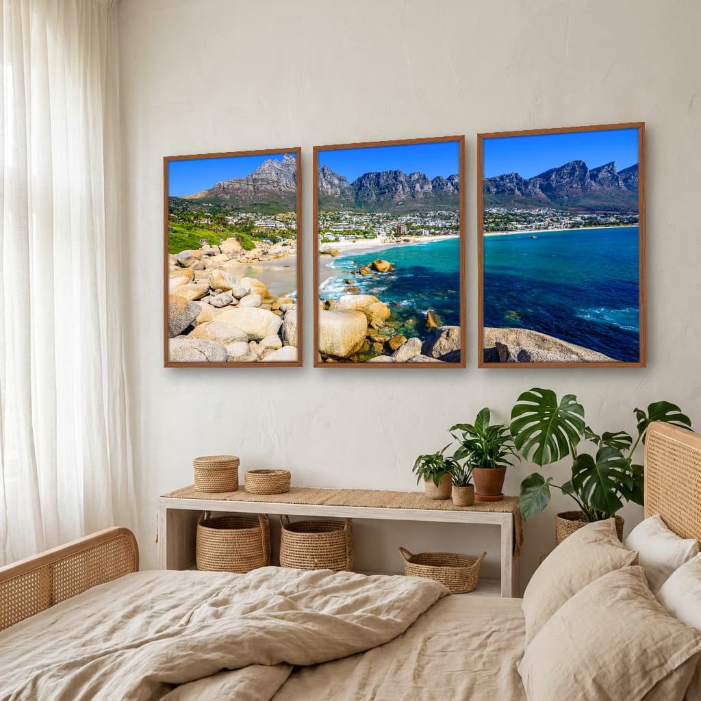 Kit Quadros Decorativos Praia
