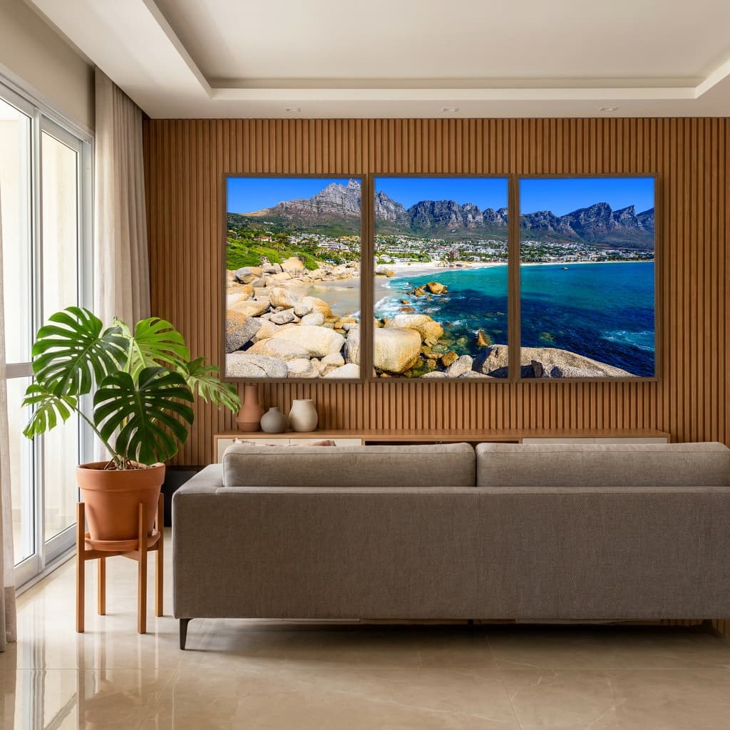 Kit Quadros Decorativos Praia