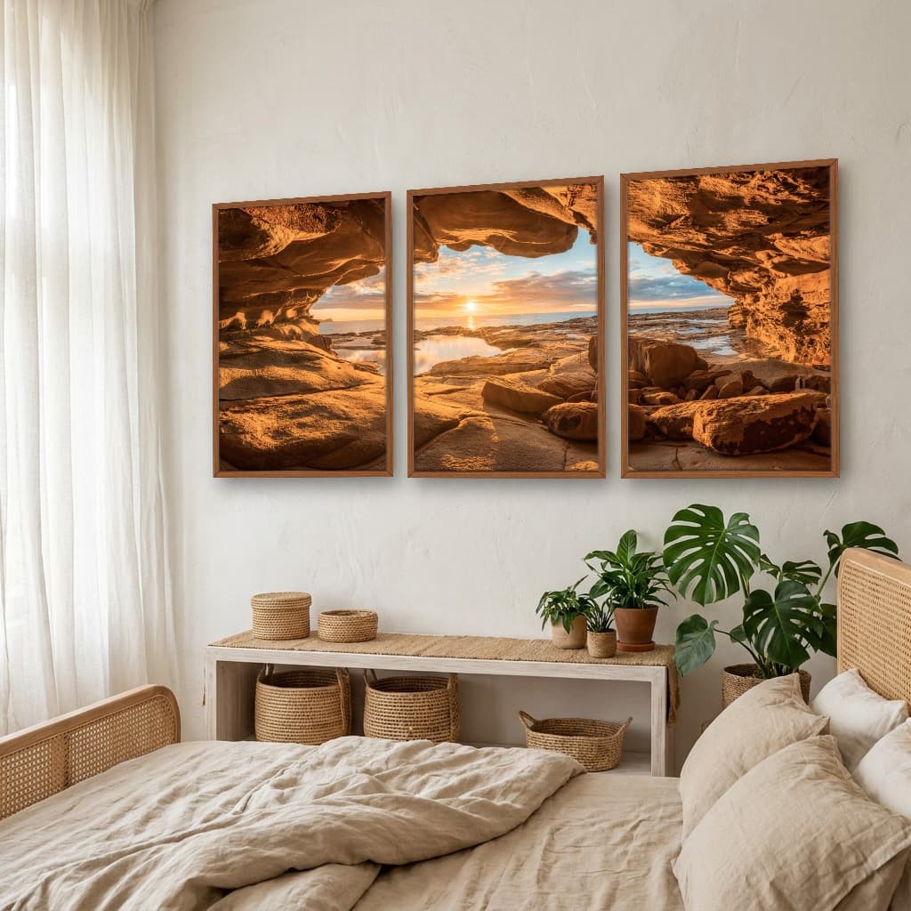 Kit Quadros Decorativos Caverna