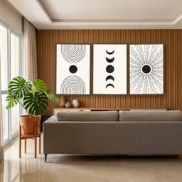 Kit Quadros Decorativos Boho