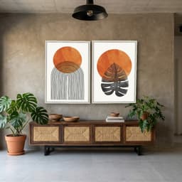 Kit Quadros Decorativos Tropical