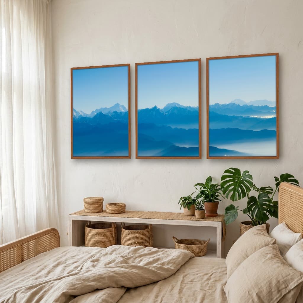 Kit Quadros Decorativos Montanha