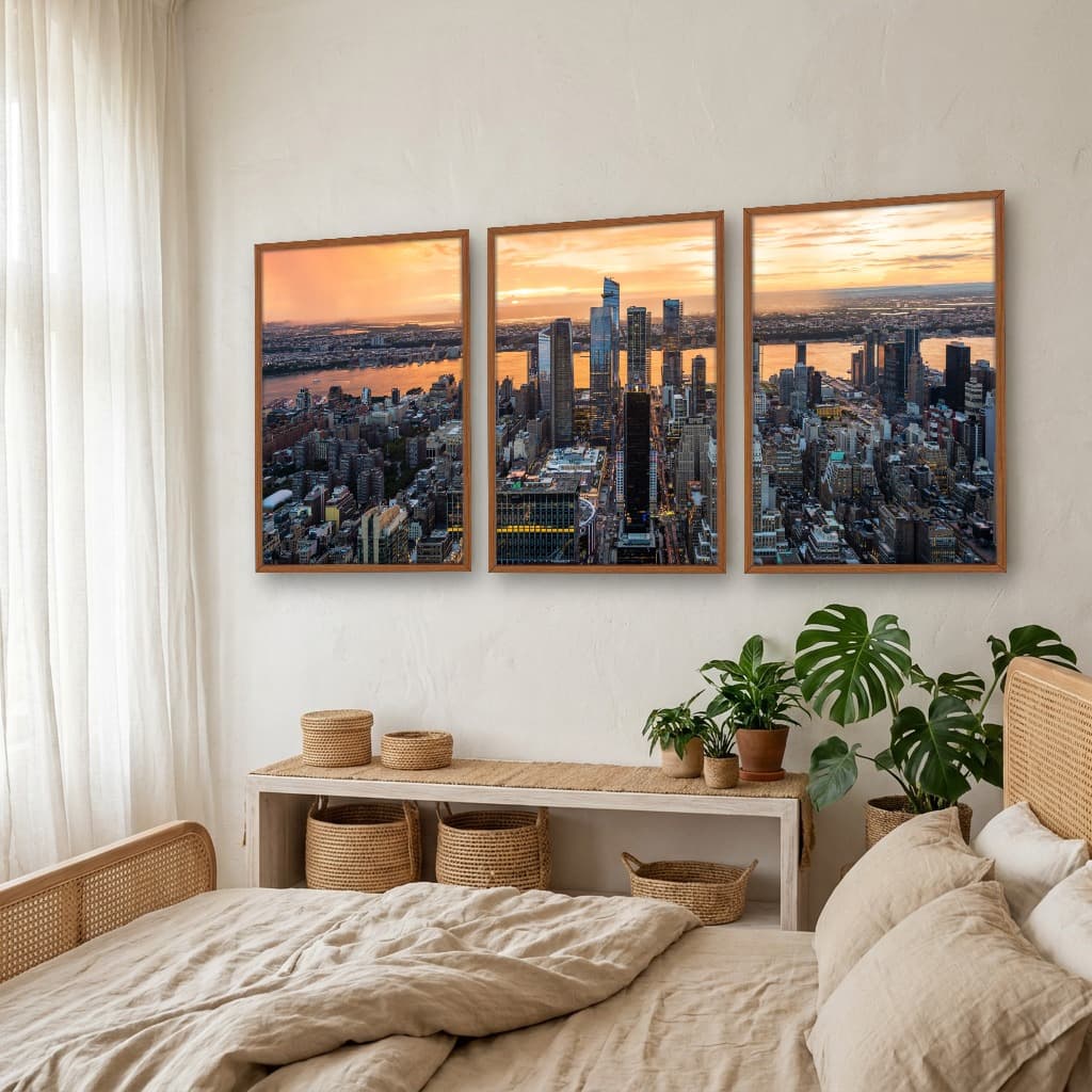 Kit Quadros Decorativos Nova York