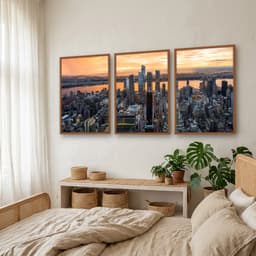 Kit Quadros Decorativos Nova York