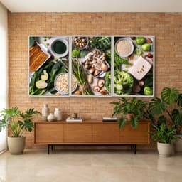 Kit Quadros Decorativos Verduras E Legumes