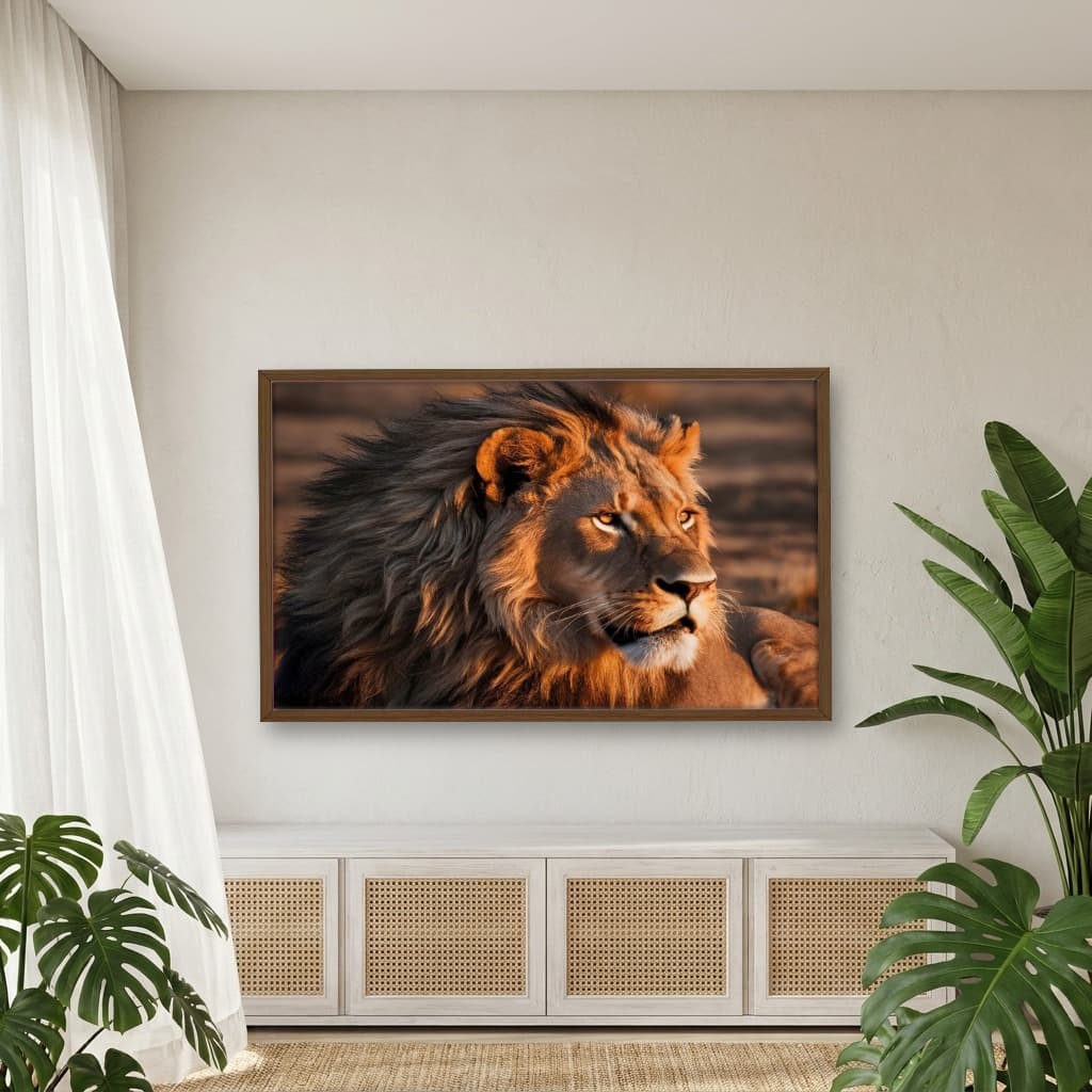 Quadro Decorativo Leão