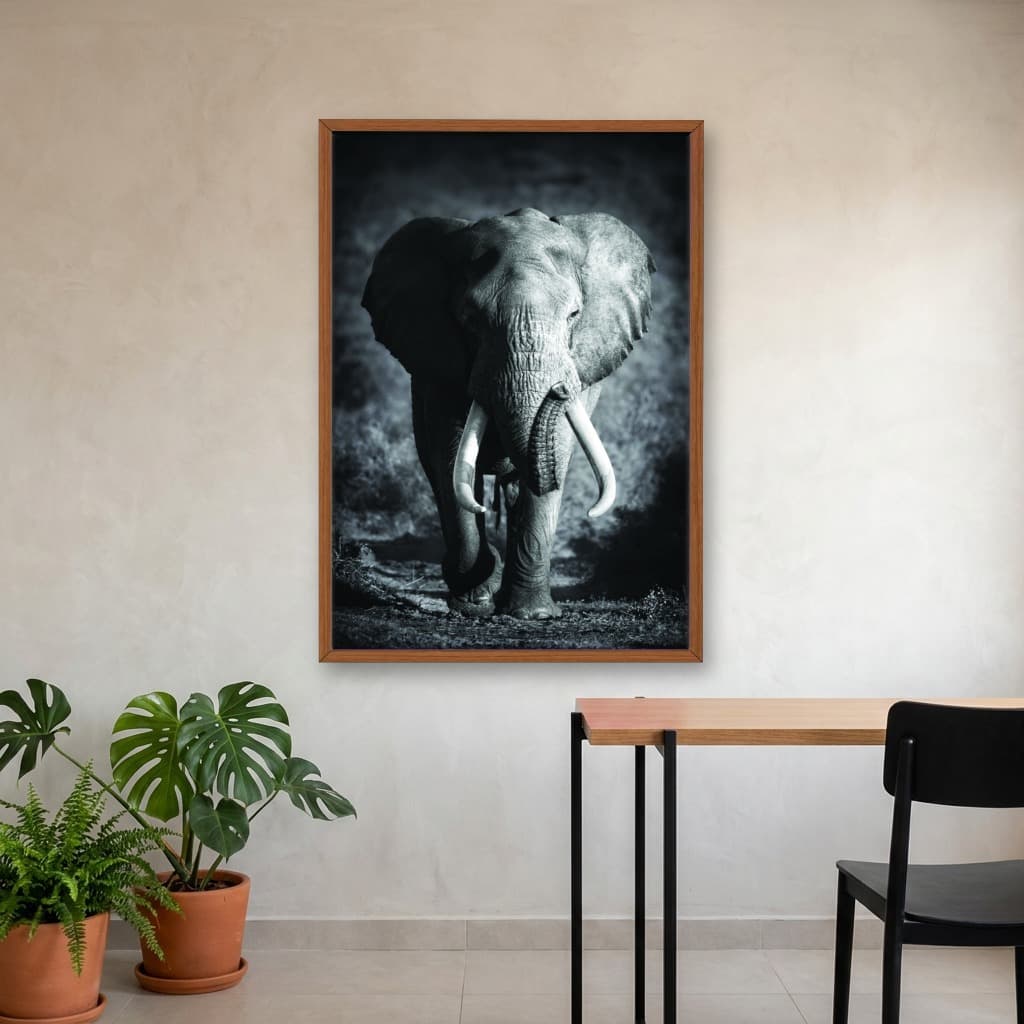 Quadro Decorativo Elefante